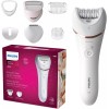 Philips Depiladora para mujer, dispositivo de depilación facial, afeitadora y recortadora para mujer, depilación de piernas para