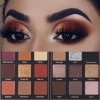 Paleta de sombras de ojos mate Pro de 18 colores pigmentados con purpurina paleta de sombras de ojos mezclable de larga