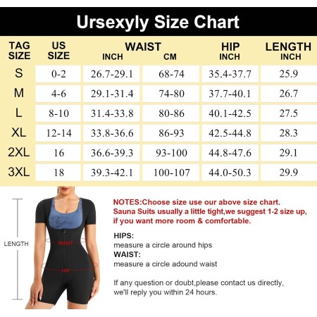 URSEXYLY Traje de sauna para mujer, chaleco de sudor, entrenador de cintura, 3 en 1, adelgazante, moldeador de cuerpo completo,