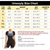 URSEXYLY Traje de sauna para mujer, chaleco de sudor, entrenador de cintura, 3 en 1, adelgazante, moldeador de cuerpo completo,