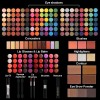 Kit de maquillaje profesional todo en uno para mujeres, kit completo de paleta de maquillaje de 186 colores, incluye sombra de