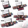 Kit de maquillaje profesional todo en uno para mujeres, kit completo de paleta de maquillaje de 186 colores, incluye sombra de