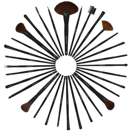 SHANY Pinceles de maquillaje de alta calidad para base sintética, correctores de polvo, sombras de ojos, cosméticos, juego de