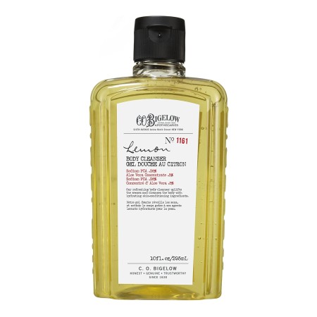 C.O. Bigelow Limpiador corporal - No. 1161 - Gel de baño hidratante de limón para hombres y mujeres con aloe vera, 10 onzas