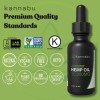 Kannabu Aceite de cáñamo prémium | 30,000 mg | Fuente completa de ácidos grasos Omega 3 6 9, aminoácidos esenciales, nutrientes