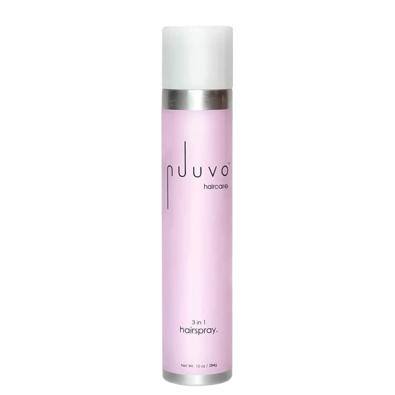 Nuuvo Haircare - Laca antihumedad 3 en 1 con protección de 24 horas, 10 onzas, boquilla ajustable de calidad de salón con 3