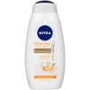 NIVEA Gel de baño White Peach and Jasmine con suero nutritivo, 20 onzas líquidas