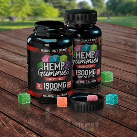 Hemp Bombs Gomitas de cáñamo de alta potencia extra fuerte – dolor, relajación, estrés y estado de ánimo – Suplemento de goma