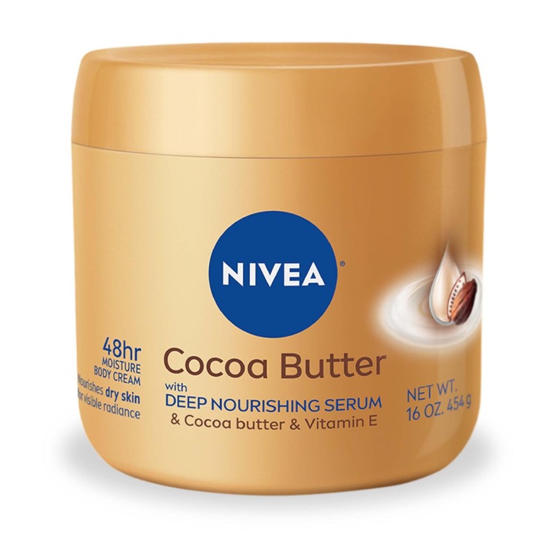 Nivea crema corporal de manteca de cacao, 15.5 onzas