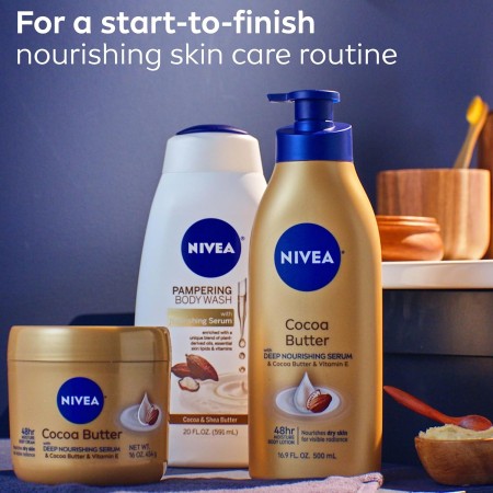 Nivea crema corporal de manteca de cacao, 15.5 onzas