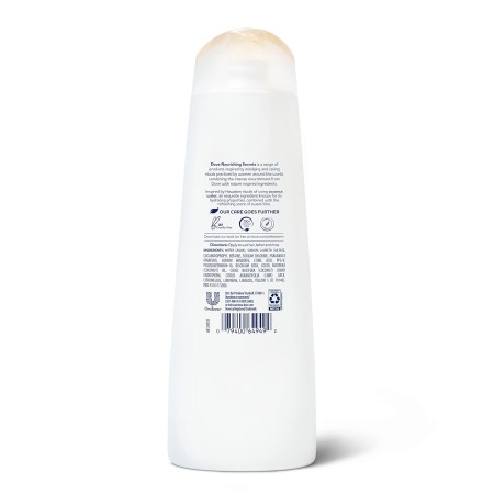 Dove Nourishing Secrets Champú para cabello seco coco e hidratación con aroma refrescante a lima, 12 onzas, 6 unidades