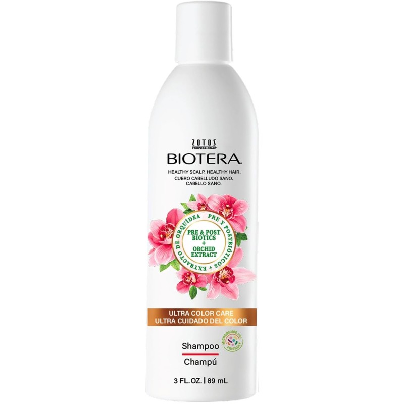 Biotera Champú Ultra Color Care | Prolonga el cabello tratado con colores vivos | Apto para microbiomas | Vegano y libre de