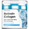 Crema hidratante facial con retinol, para hombres y mujeres, antienvejecimiento día y noche, cuello con retinol, colágeno ácido