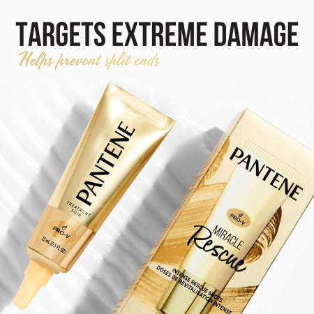 Pantene Paquete doble de champú con tratamiento para el cabello, renovación diaria de humedad para cabello seco, seguro para