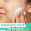 CeraVe Limpiador facial espumoso | Lavado facial diario para pieles grasas con ácido hialurónico, ceramidas y niacinamida, sin