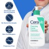 CeraVe Limpiador facial espumoso | Lavado facial diario para pieles grasas con ácido hialurónico, ceramidas y niacinamida, sin