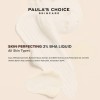 Paula's Choice Skin Perfecting - Exfoliante líquido de ácido salicílico al 2% BHA, exfoliante facial suave para puntos negros,