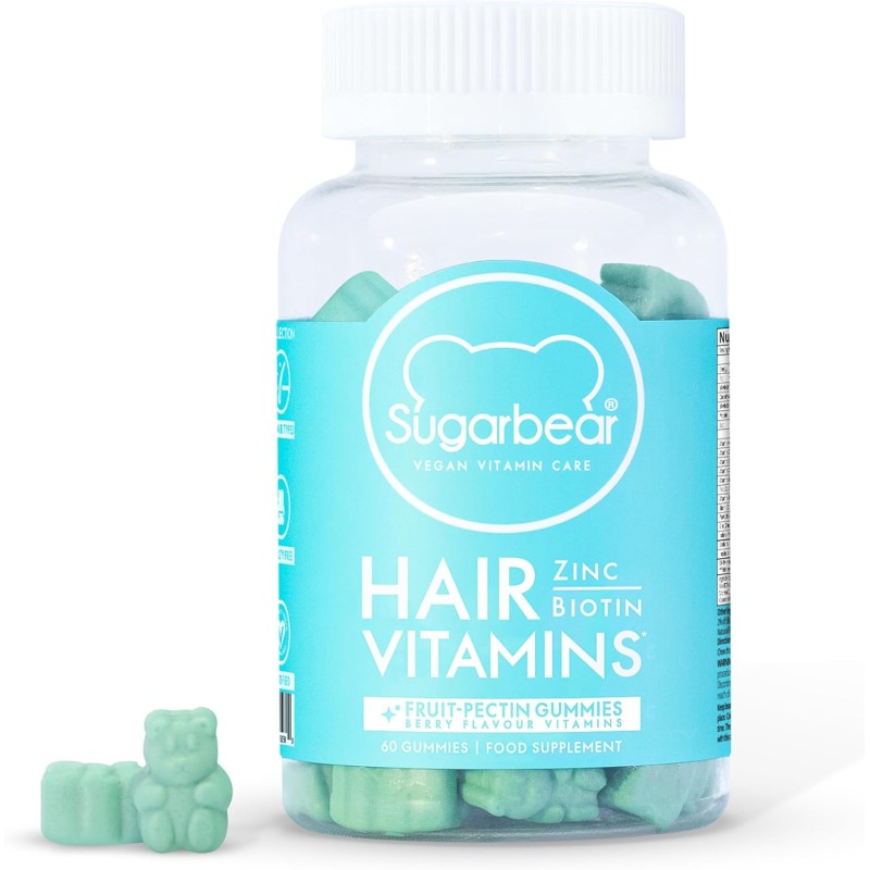 Vitaminas SugarBearHair (suministro de 1 mes), 1, 1