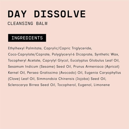 Versed Day Dissolve - Bálsamo limpiador de maquillaje sin residuos y limpiador de leche con aceite de eucalipto + vitamina E,