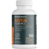 Bronson Biotin 10,000 MCG apoya la producción de energía saludable para el cabello, la piel y las uñas y la producción de
