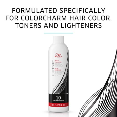 WELLA colorcharm Developers, for Optimal Gray Blending and Rich, Multi-Dimensional End Results