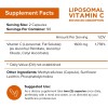 NutriFlair Vitamina C liposomal, 1600 mg, 180 cápsulas - Alta absorción, VIT C soluble en grasa, suplemento antioxidante, mayor