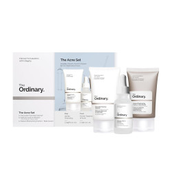 The Ordinary The Acne Set, régimen de cuidado de la piel en 3 pasos con limpiador espumoso con glucósido