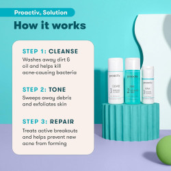 Kit de principiante, sistema de tratamiento acné de 3 pasos PROACTIV (30 días)