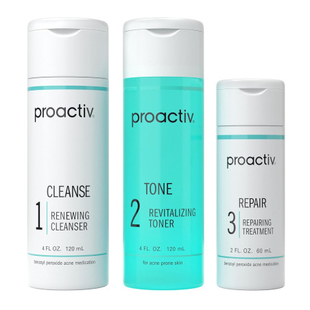 Proactiv Solution Sistema de tratamiento contra el acné en 3 pasos (Kit original para el acné de 60 días)