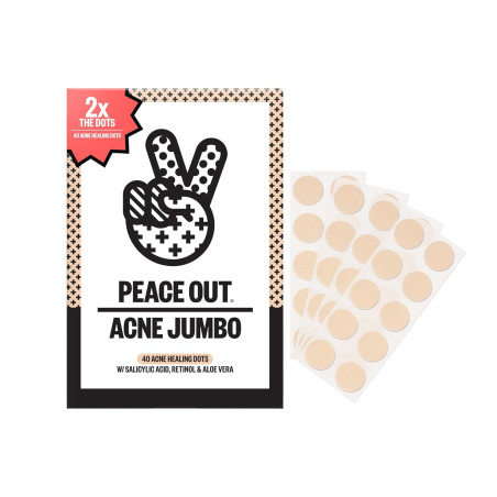 PEACE OUT Acne Healing Dots ayuda a eliminar las imperfecciones durante la noche