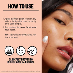 PEACE OUT Acne Healing Dots ayuda a eliminar las imperfecciones durante la noche