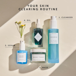 HERBIVORE Aceite facial Hidratante que equilibra la piel para pieles grasas y propensas al acné