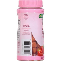 Natures Bounty Soluciones óptimas caramelos para cabello, piel y uñas