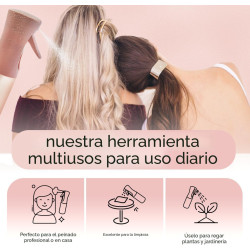 Botella pulverizadora continua Kitsch para el cabello