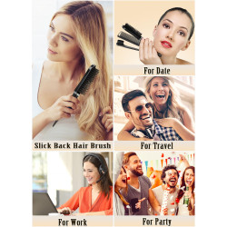 Juego de cepillo para el cabello y barra de cera para el cabello