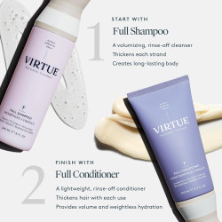 Acondicionador voluminizador VIRTUE Engrosa el cabello