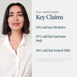 Acondicionador voluminizador VIRTUE Engrosa el cabello