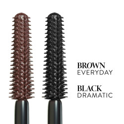 Máscara de pestañas de larga duración, alargamiento, definición, rizado, fórmula para construir maquillaje de ojos