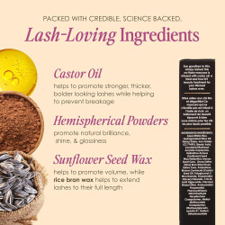 Grande Cosmetics GrandeDRAMA - Máscara de engrosamiento intenso con aceite de ricino