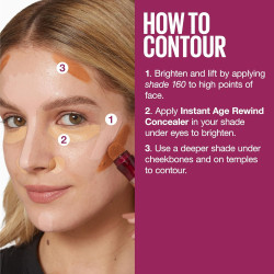 Corrector multiusos para tratamiento de círculos oscuros marca Maybelline
