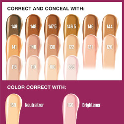 Corrector multiusos para tratamiento de círculos oscuros marca Maybelline