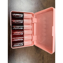 Eakroo Mini lápiz labial líquido de 6 colores, brillo de labios para mujeres, rubor para mejillas