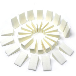 Amazon Basics Cuñas de espuma cosmética para maquillaje, 32 unidades