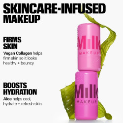 Tinte transparente para labios y mejillas con colágeno vegano marca Milk Makeup