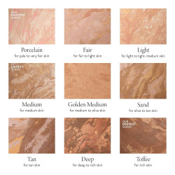 Base de maquillaje en polvo corrector