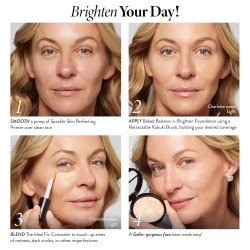 Base de maquillaje en polvo corrector