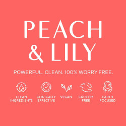 Peach & Lily - Suero de cristal para refinar la piel para la cara