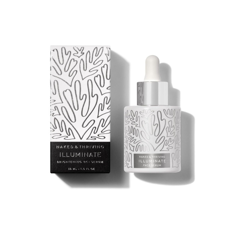 Suero facial | Ácido hialurónico, vitamina C, Bakuchiol | Cuidado de la piel orgánico