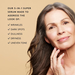 Suero facial | Ácido hialurónico, vitamina C, Bakuchiol | Cuidado de la piel orgánico