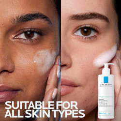 Limpiador facial suave e hidratante marca La Roche-Posay